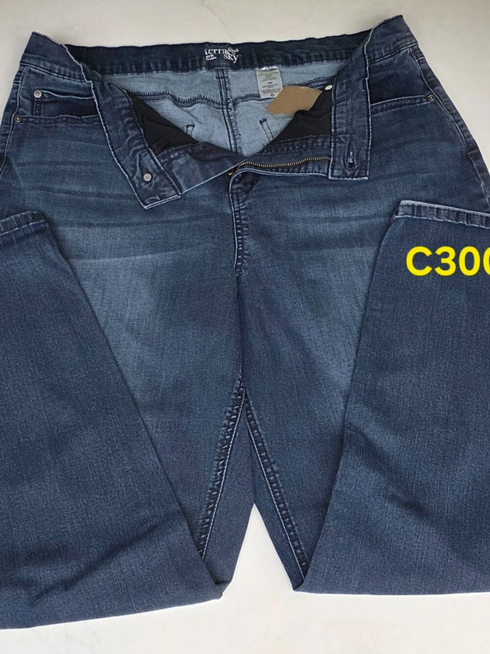 C300 Jeans Zippered Terra & Sky 20W